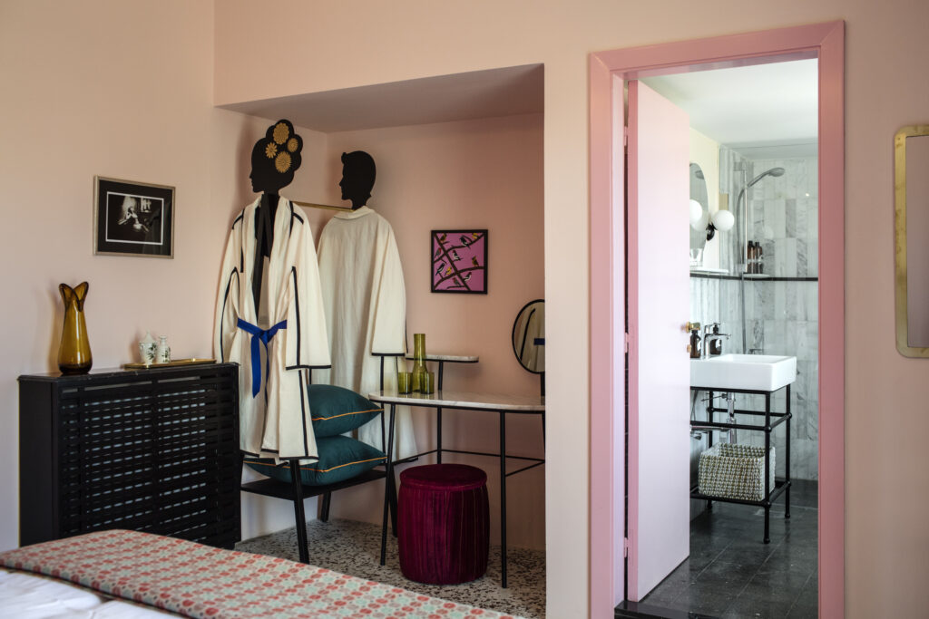 Pink Room at Villa Chamoun